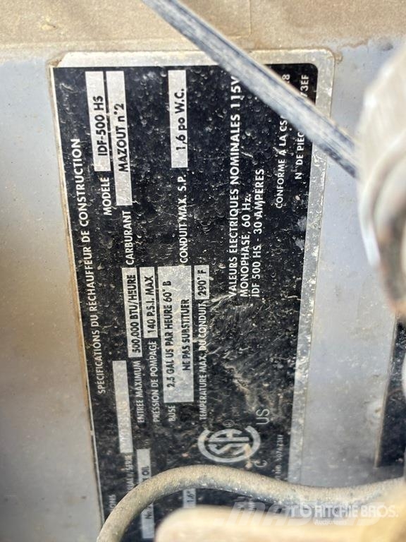 Allmand Maxi-Heat Space Heater Kühl- und Heizsysteme