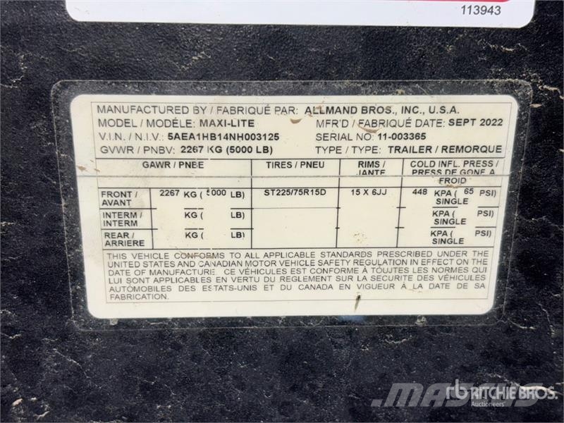 Allmand Maxi-Lite Освітлювальні вежі