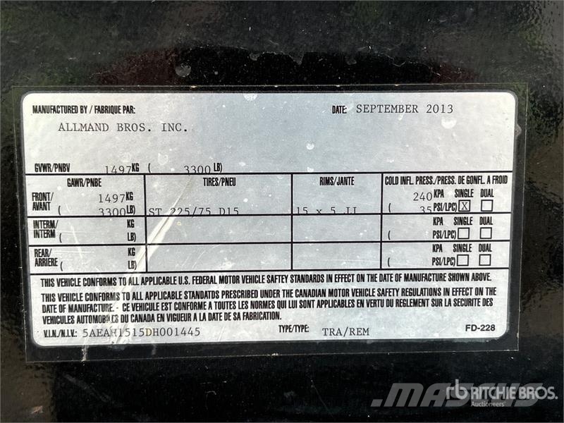 Allmand Maxi-Lite II V-TWR Lichtmasten