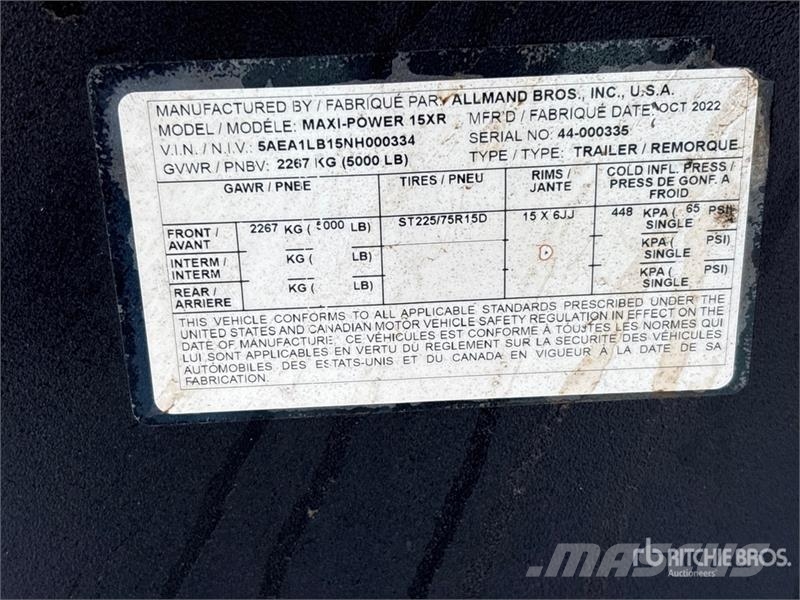 Allmand Maxi-Power 15XR 15 kW Light Tower (Inoperable) Lichtmasten