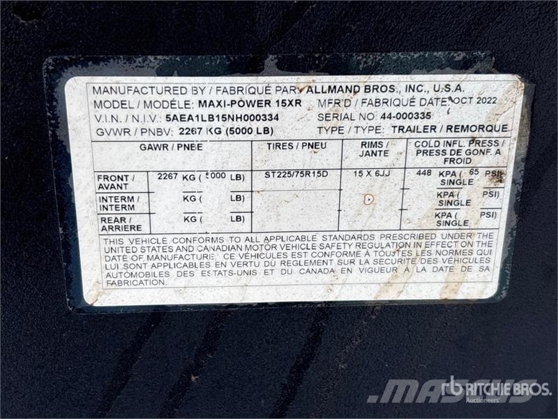 Allmand Maxi-Power 15XR 15 kW Light Tower (Inoperable) Lichtmasten