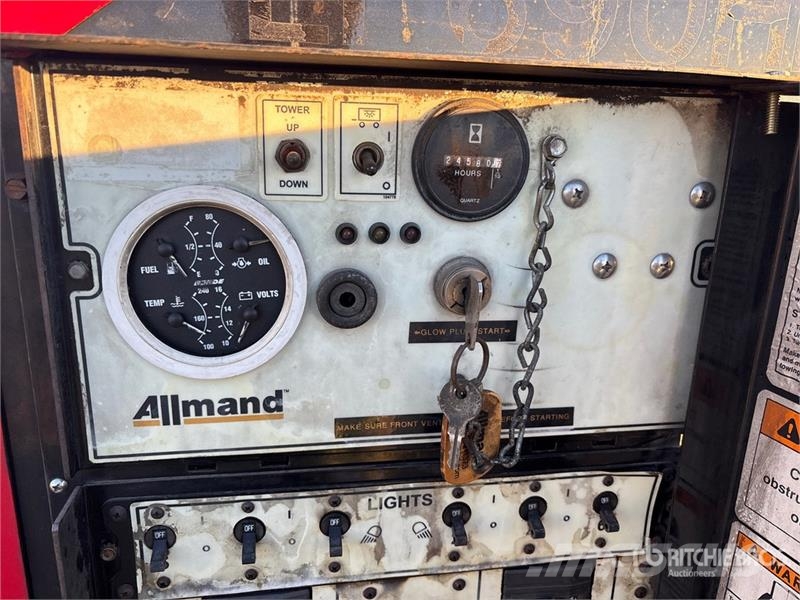 Allmand Rig Spec 20 kW Light Tower Gaismas torņi