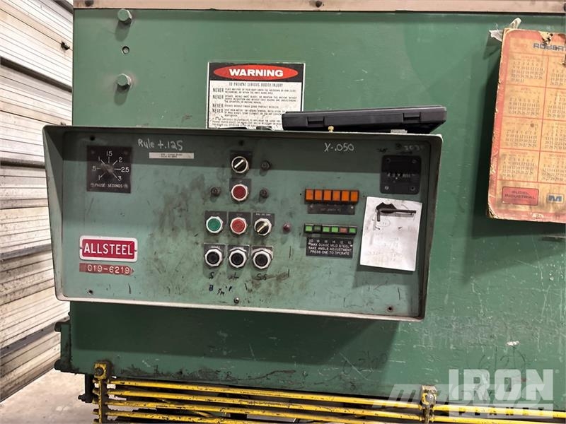 Allsteel Industrial Metal Shear Sonstige Baumaschinen