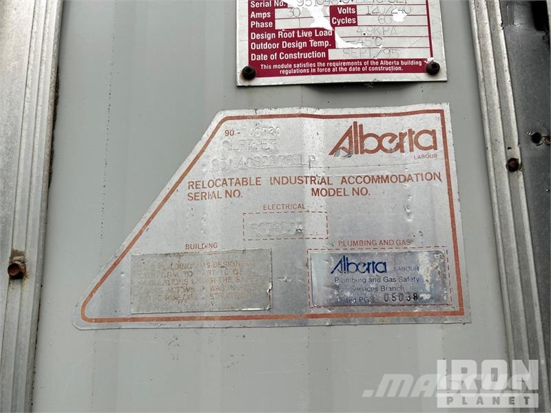 Alta-Fab 10 ft x 48 ft Skid-Mounted Mobile Office معدات البناء - غير ذلك