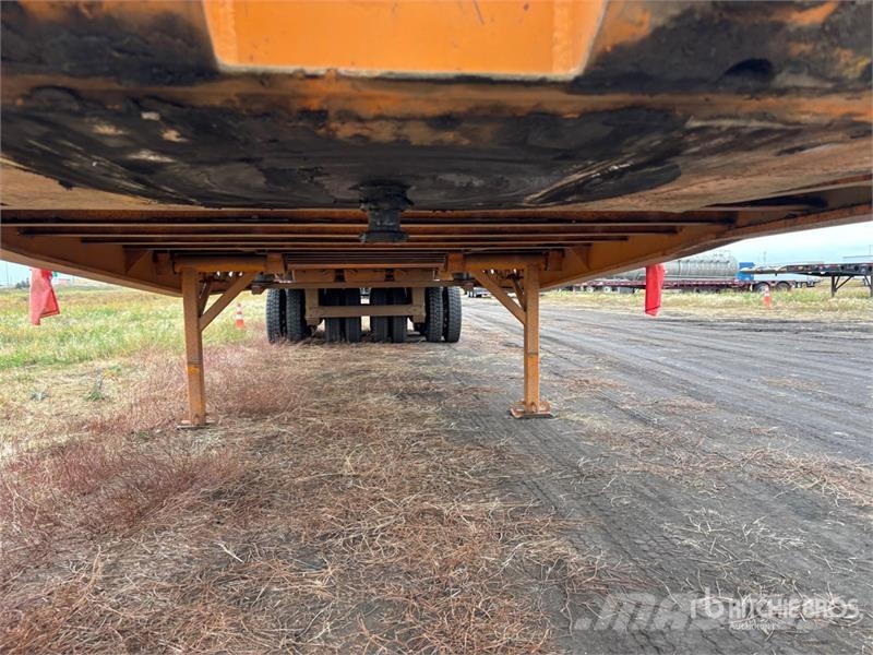Altec 50 ft 24-Wheel Flatbed Oilfield Trailer 가공 장비
