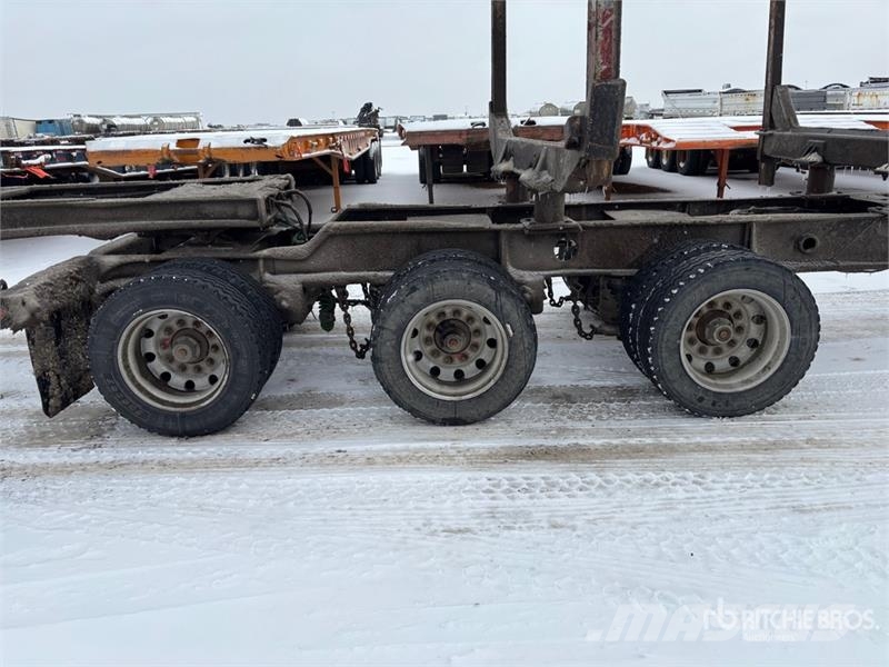 Altek 31 ft Super B-Train Lead Hayrack Log Trailer 木材拖车