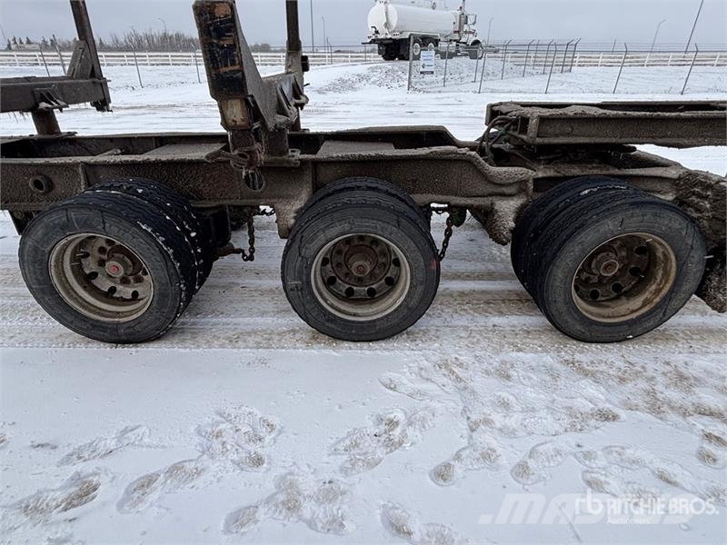 Altek 31 ft Super B-Train Lead Hayrack Log Trailer 木材拖车