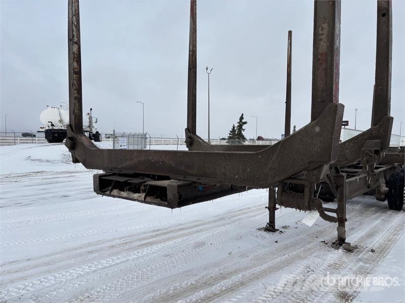 Altek 31 ft Super B-Train Lead Hayrack Log Trailer 木材拖车