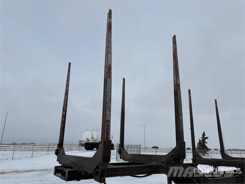 Altek 31 ft Super B-Train Lead Hayrack Log Trailer 木材拖车