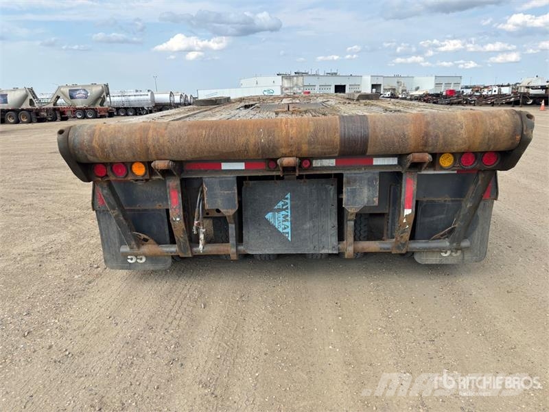 Altek 52 ft 24-Wheel Flatbed Oilfield Trailer معدات التجهيز