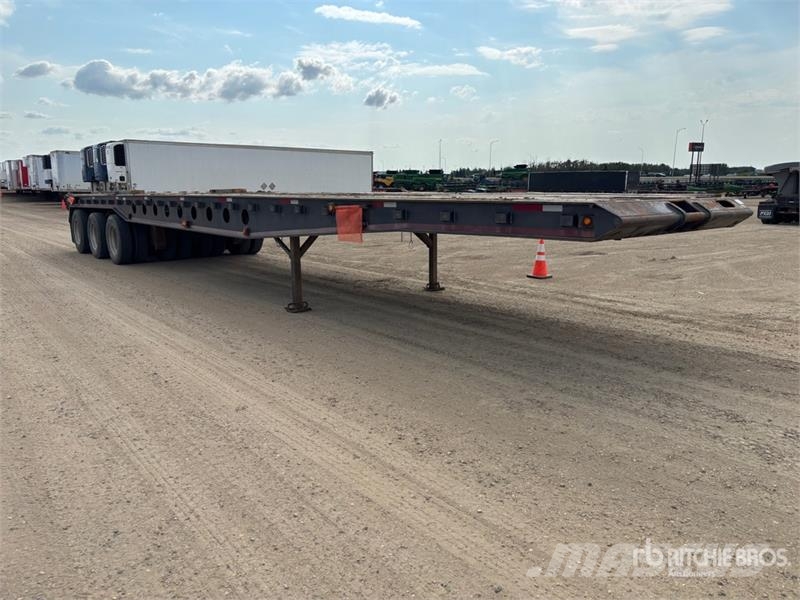 Altek 52 ft 24-Wheel Flatbed Oilfield Trailer معدات التجهيز