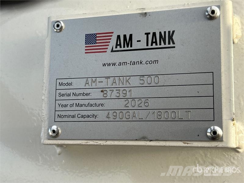 AM Tank 1800 L Steel Fuel Tank (Unused) Brændstof- og tilsætningstank.