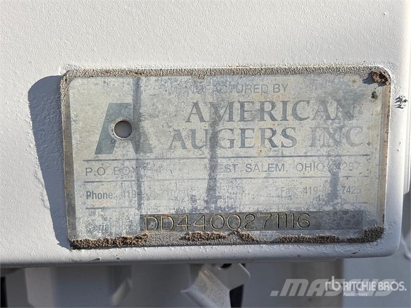 American Augers DD880 Directional Drill Horizontal Directional Drilling Equipment