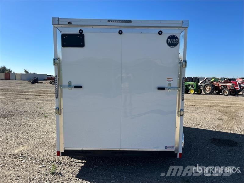 American Cargo 13 ft T/A Enclosed Trailer (Unused) Sanduk prikolice