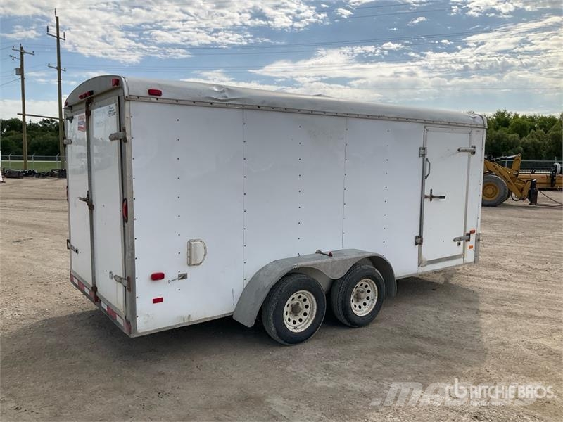 American Hauler 10 ft T/A Enclosed Trailer Anhänger-Kastenaufbau