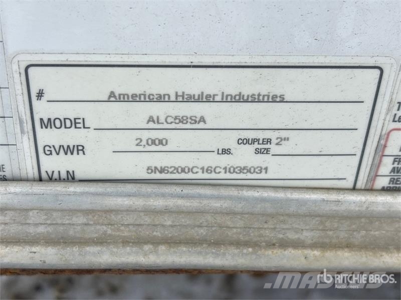 American Hauler ALC58SA Solar Light Tower Torres de iluminación