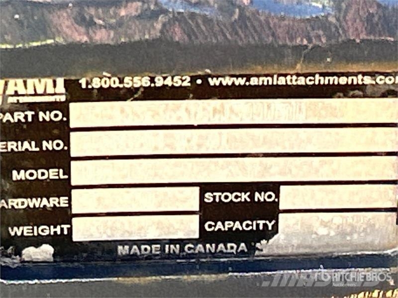 AMI 36DB120 36 in Q/C Digging Excavator Bucket Skuffer