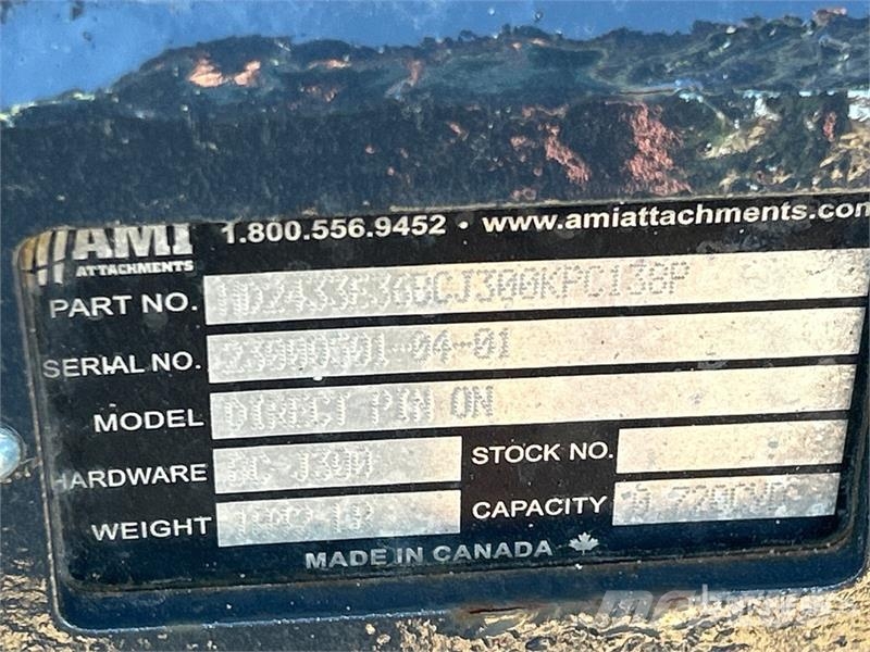 AMI 36DB120 39 in Digging Excavator Bucket Skuffer