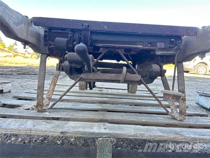 Antique Wooden Platform Scale Kamionske vage