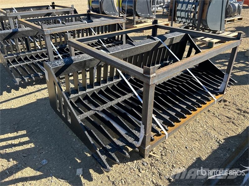  Anton Equipment Bucket 70 in Skeleton Skid Steer B Κουβάδες
