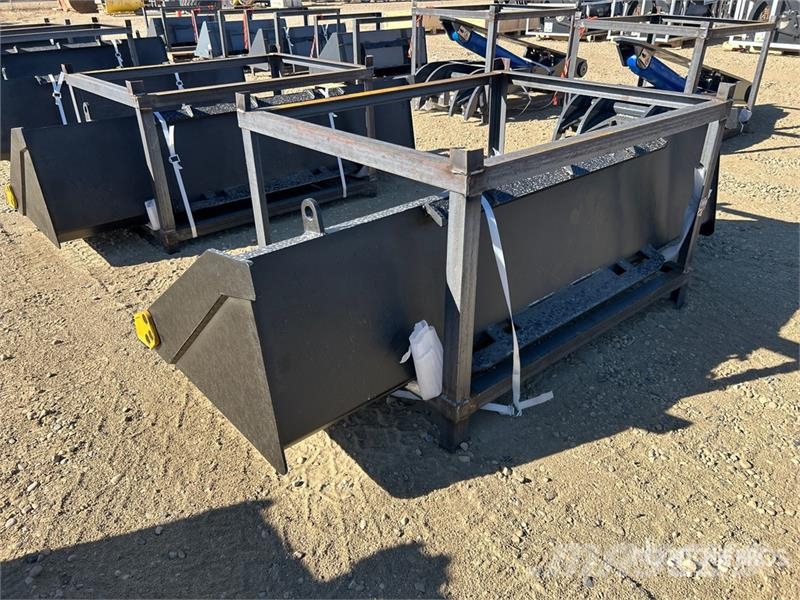 Anton Equipment Bucket 80 in Skid Steer Bucket (Un Κουβάδες