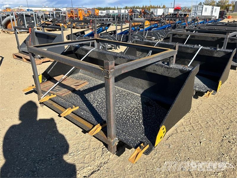 Anton Equipment Bucket 72 in Skid Steer Bucket (Un Κουβάδες