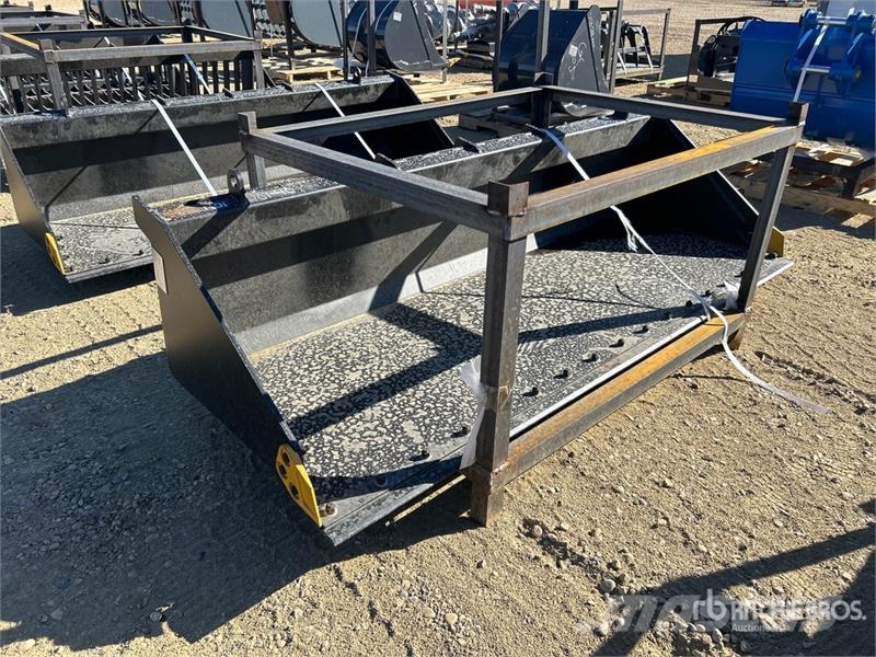 Anton Equipment Bucket 80 in Skid Steer Bucket (Un Κουβάδες