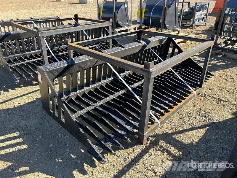 Anton Equipment Bucket 78 in Skeleton Skid Steer B دلاء
