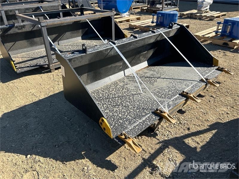 Anton Equipment Bucket 72 in Skid Steer Bucket (Un Κουβάδες