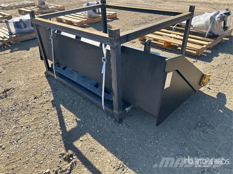 Anton Equipment Bucket 72 in Skid Steer Bucket (Un Κουβάδες