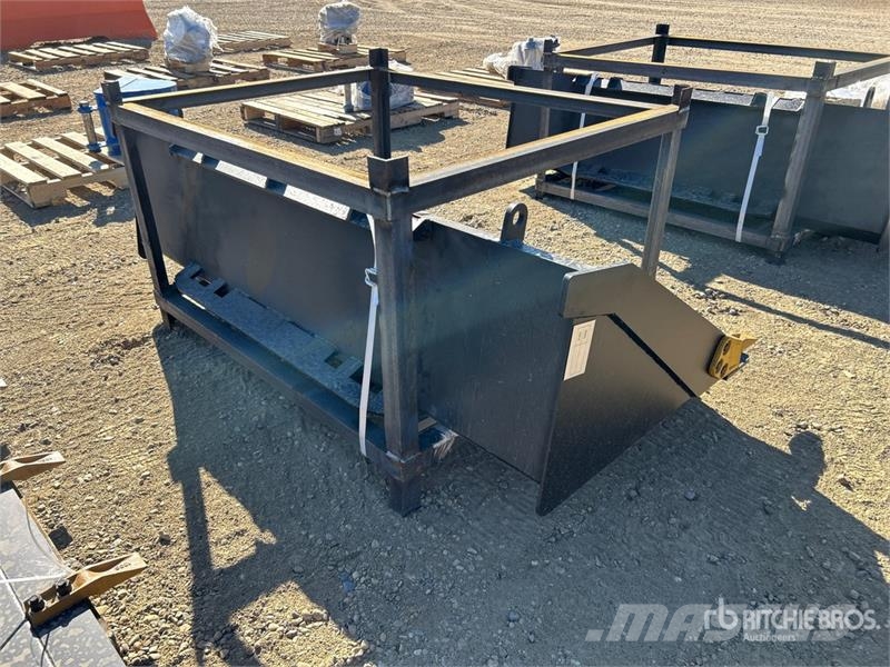 Anton Equipment Bucket 72 in Skid Steer Bucket (Un Κουβάδες