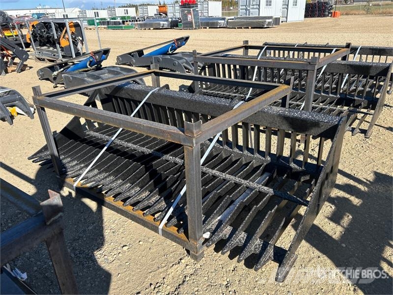 Anton Equipment Bucket 78 in Skeleton Skid Steer B دلاء