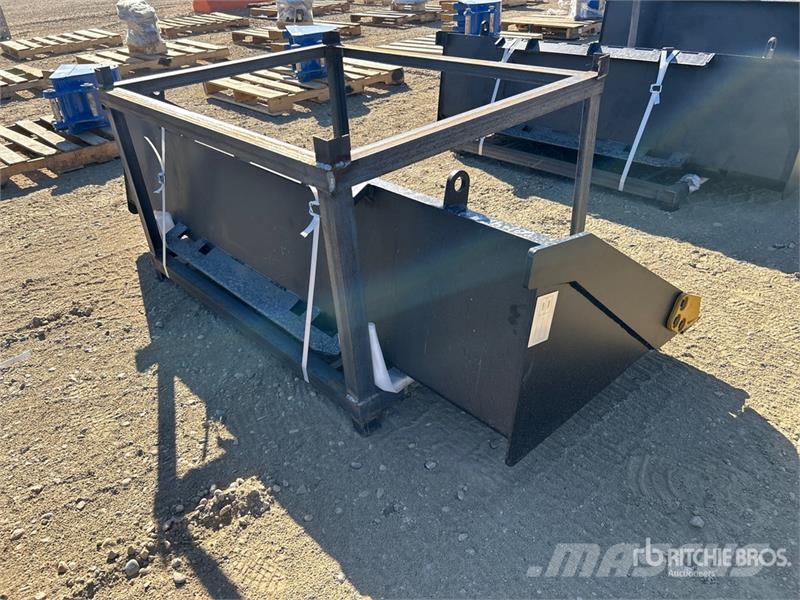 Anton Equipment Bucket 80 in Skid Steer Bucket (Un Κουβάδες