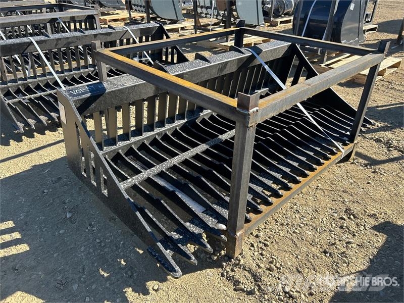 Anton Equipment Bucket 70 in Skeleton Skid Steer B دلاء