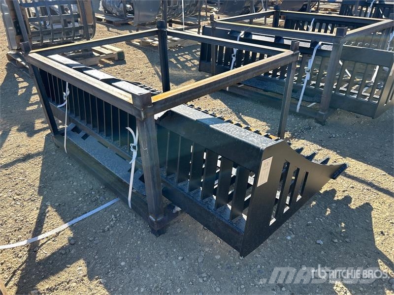 Anton Equipment Bucket 78 in Skeleton Skid Steer B دلاء