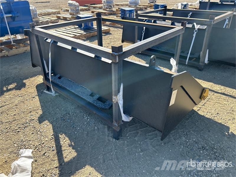 Anton Equipment Bucket 80 in Skid Steer Bucket (Un Κουβάδες