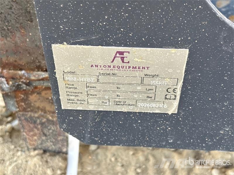 Anton Equipment MINI-HYWD 49 in Skid Steer Grapple Grappin