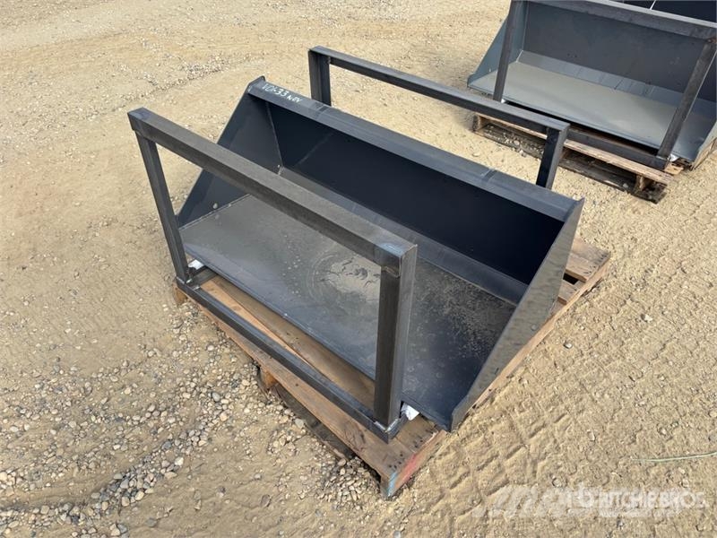  Anton Equipment MINI-HYWD 47 in Skid Steer Bucket  Buckets