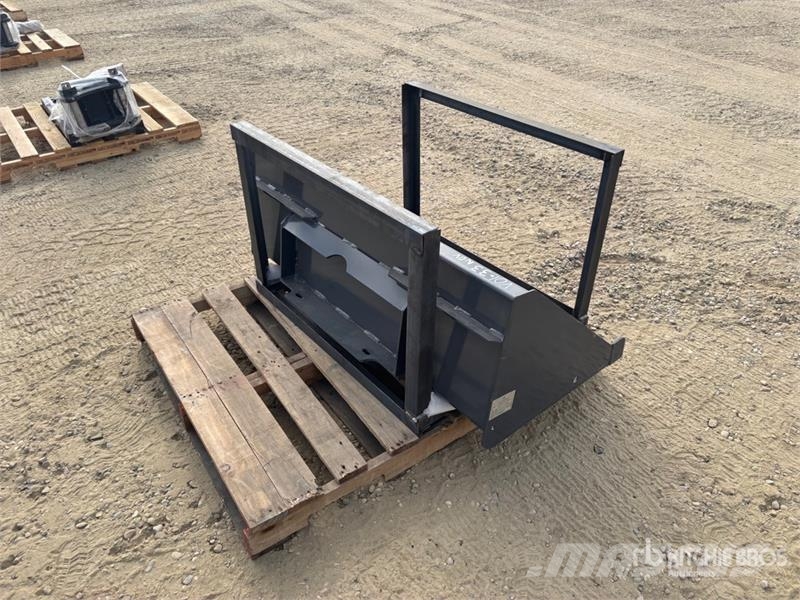  Anton Equipment MINI-HYWD 47 in Skid Steer Bucket  Buckets