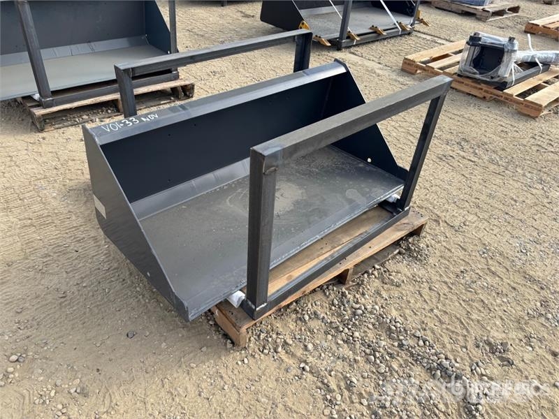  Anton Equipment MINI-HYWD 47 in Skid Steer Bucket  Buckets