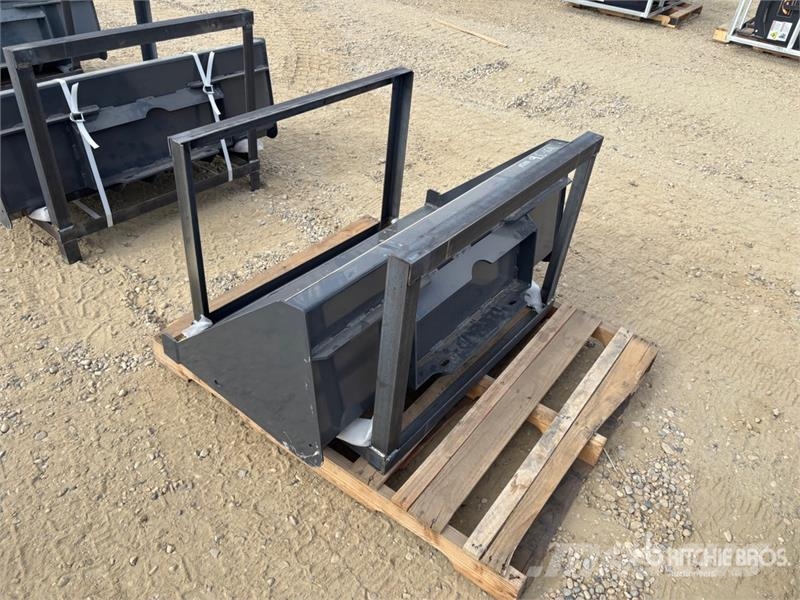  Anton Equipment MINI-HYWD 47 in Skid Steer Bucket  Buckets