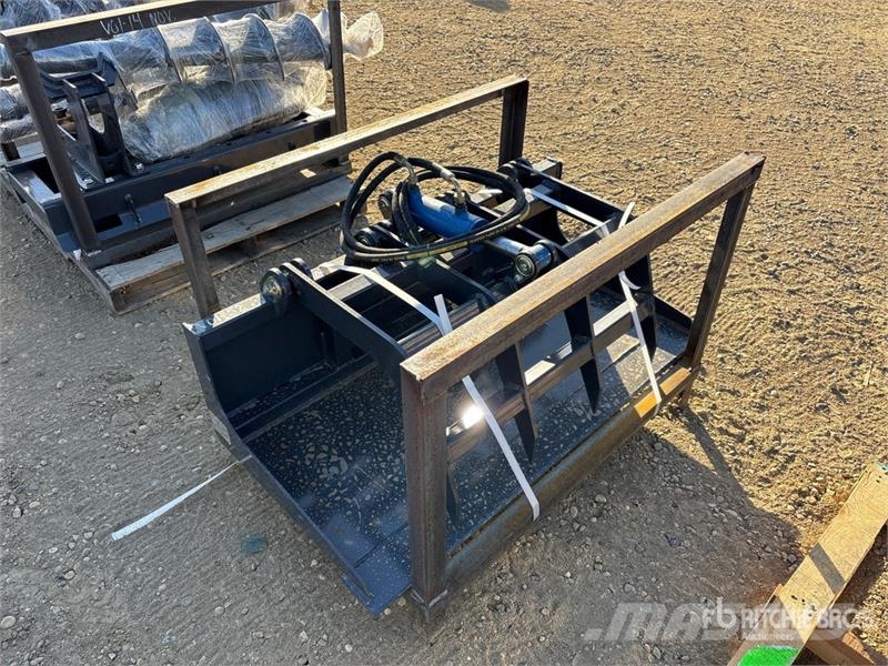 Anton Equipment MINI-HYWD 49 in Skid Steer Grapple Grappin