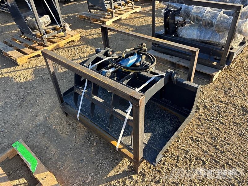 Anton Equipment MINI-HYWD 49 in Skid Steer Grapple Grappin