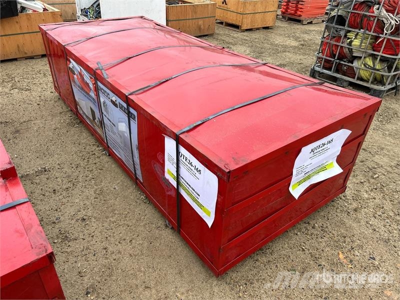 Arctic Shelter 20 ft x 30 ft x 16 ft Peak Double Truss Storage Bu المباني الإطار الصلب