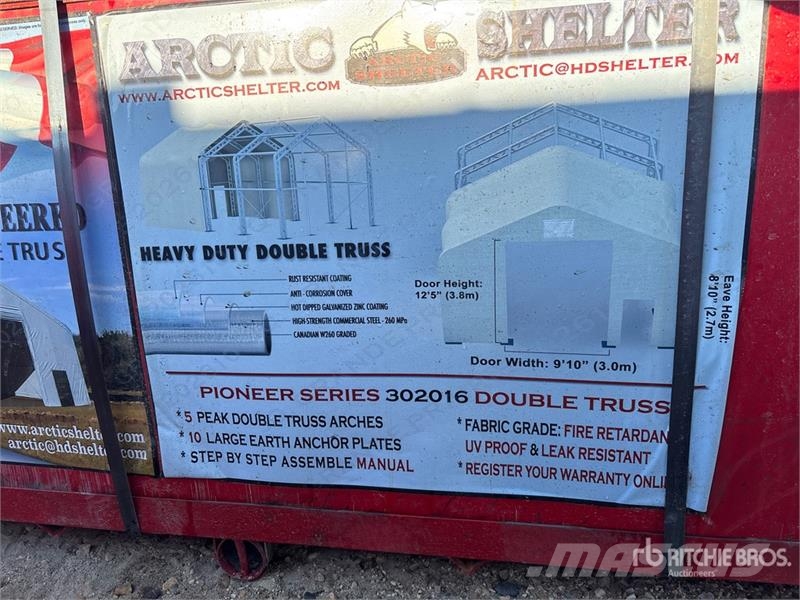 Arctic Shelter 30 ft x 20 ft x 16 ft Storage Building (Unused) Stahlrahmenaufbauten