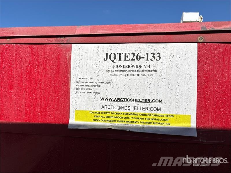 Arctic Shelter 30 ft x 20 ft x 16 ft Storage Building (Unused) Tērauda karkasa ēkas