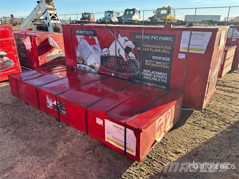 Arctic Shelter 40 ft x 30 ft x 22 ft Storage Building (Unused) Stahlrahmenaufbauten