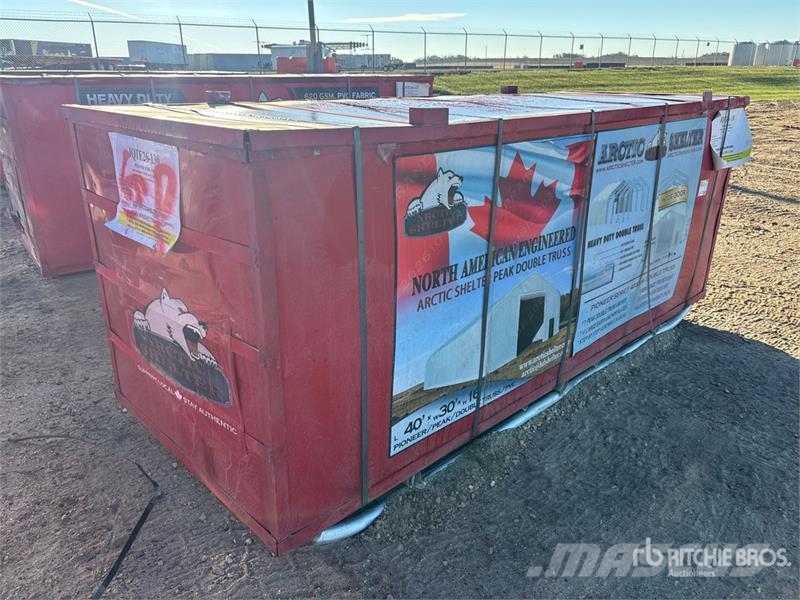 Arctic Shelter 40 Ft x 30 Ft x 16 Ft Storage Building (Unused) Teraskonstruktsiooniga ehitised