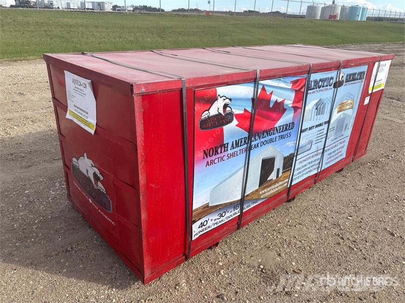 Arctic Shelter 40 ft x 30 ft x 16 ft Storage Building (Unused) Stålrammer