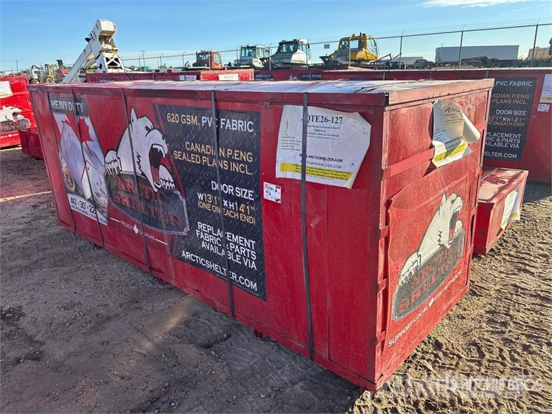 Arctic Shelter 40 Ft x 30 Ft x 22 Ft Storage Building (Unused) Teraskonstruktsiooniga ehitised